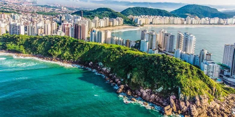 apartamento para veraneio Guaruja Bagian luar foto